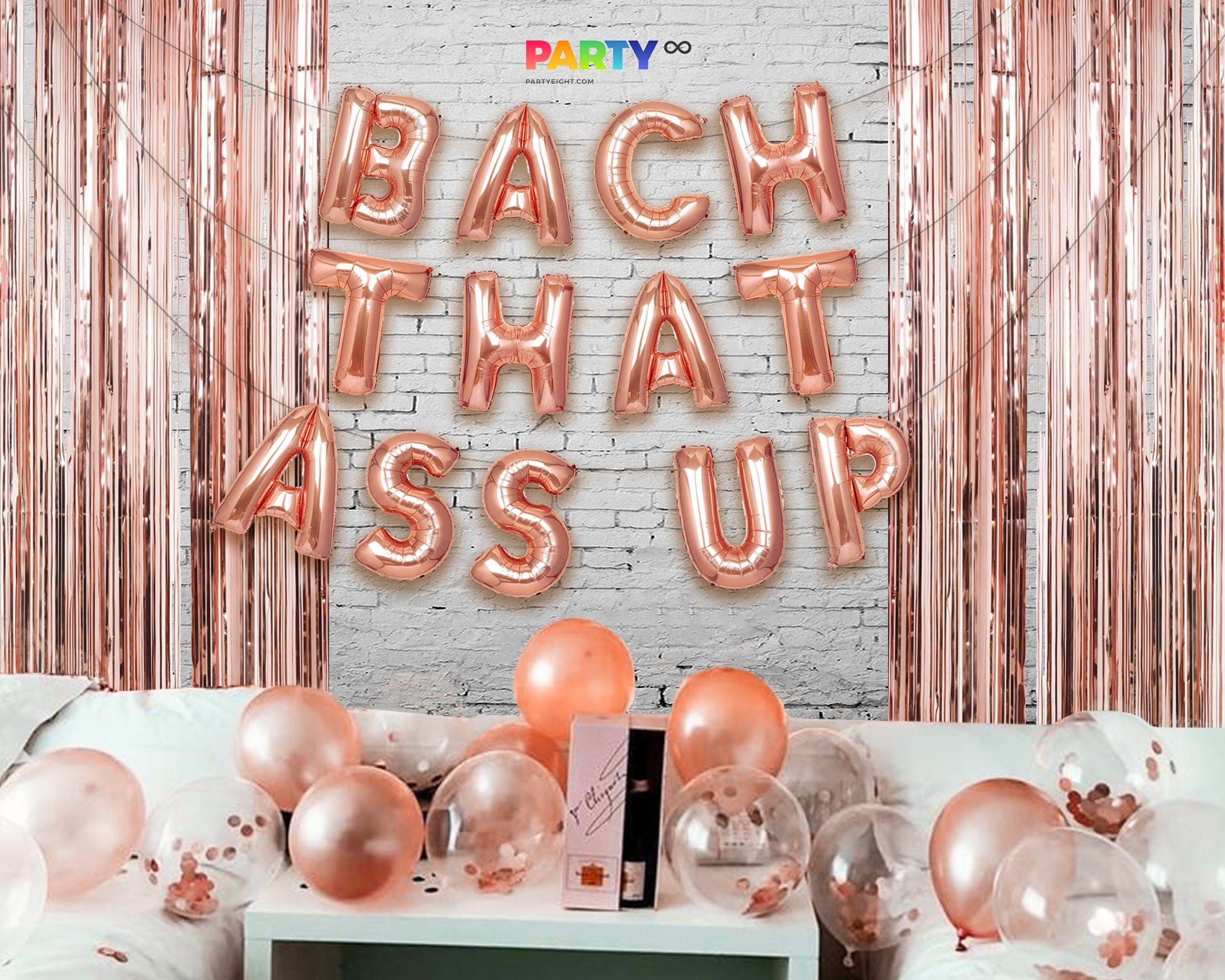 Bach That Ass Up Bachelorette Party Decor Balloon Kit