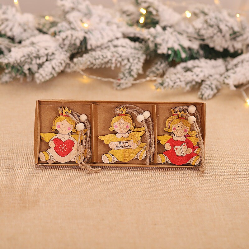 Wood Ornament Vintage Ornament