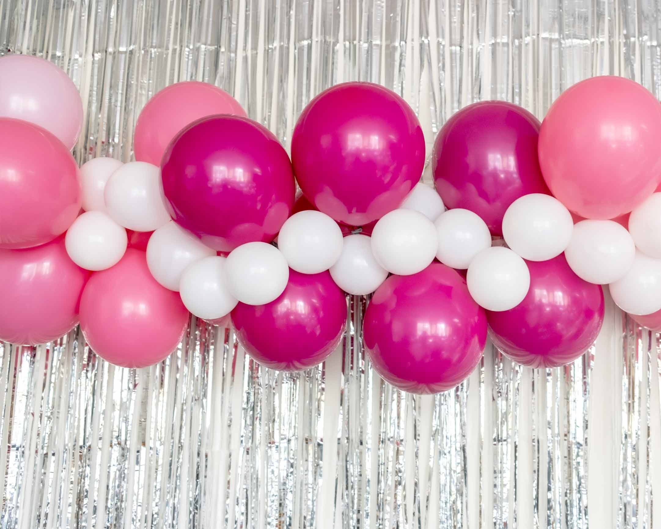 21st Birthday Balloons Garland