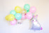 Easter Pastel Style Balloon Garland DIY Kit w/ Bunny Balloon