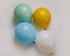 Double layered Stuffed Boho Spring sage neutral color balloon garland