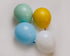 Double layered Stuffed Boho Spring sage neutral color balloon garland
