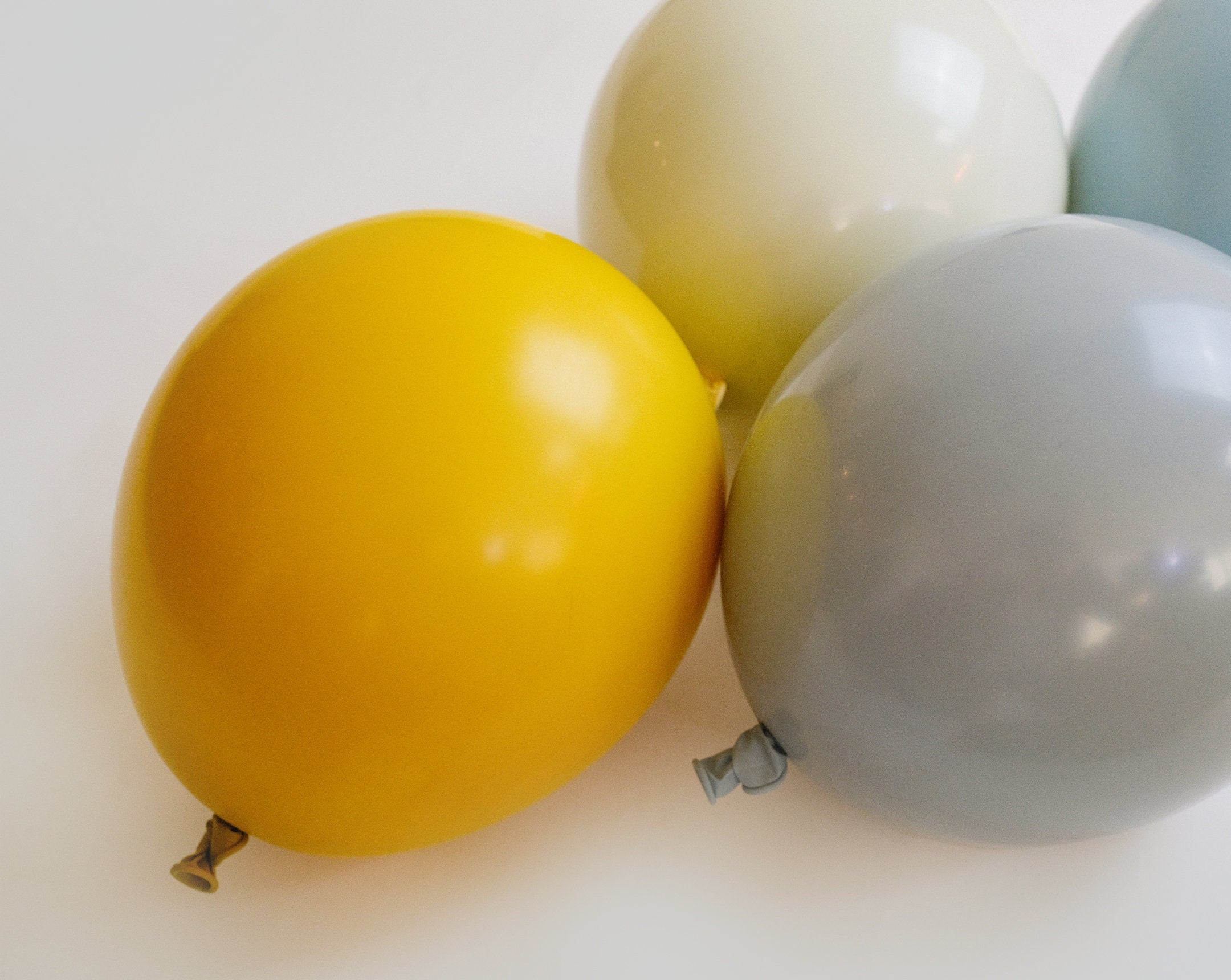 Double layered Stuffed Boho neutral color balloon garland