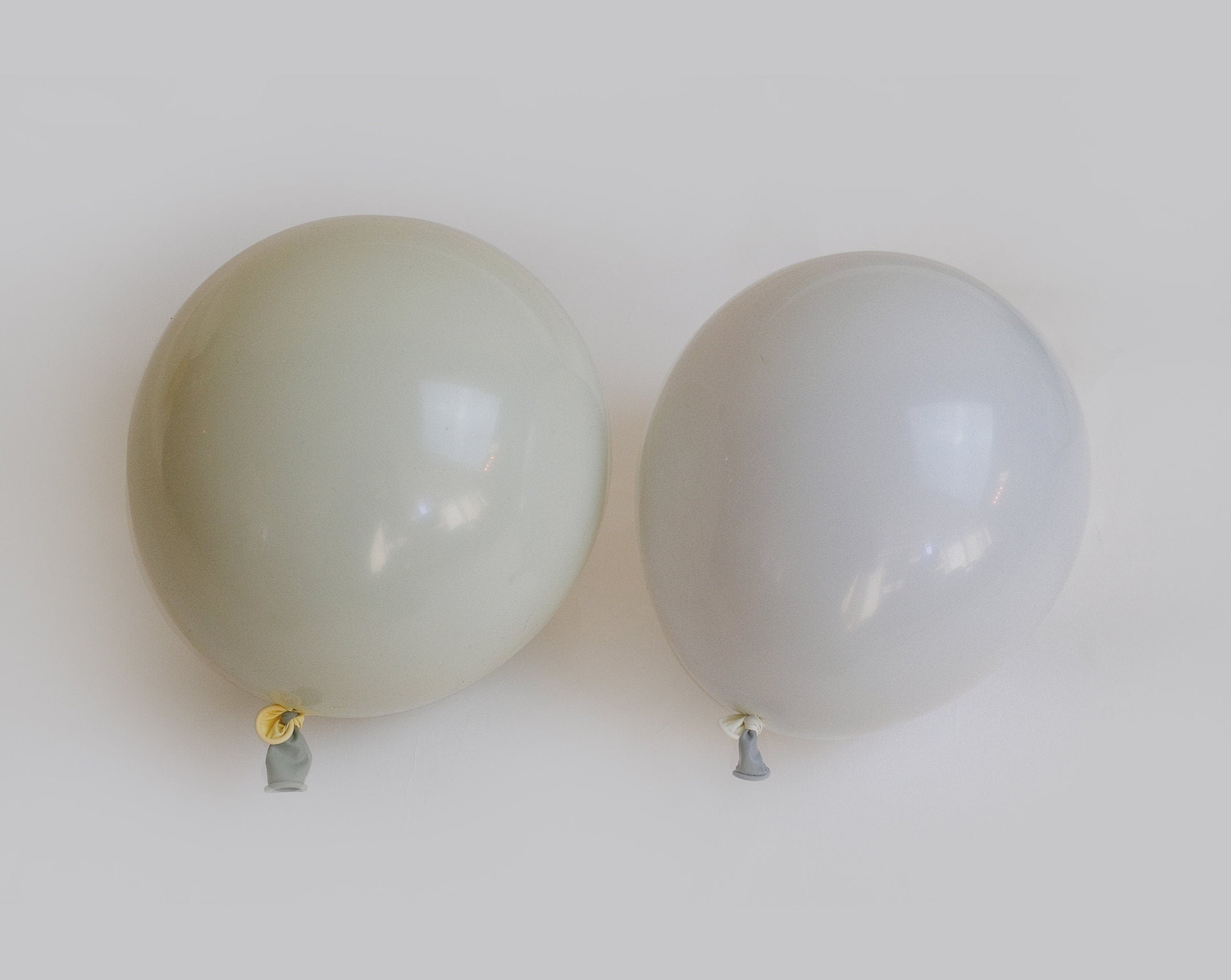 Double layered Stuffed Boho neutral minimalism balloon garland