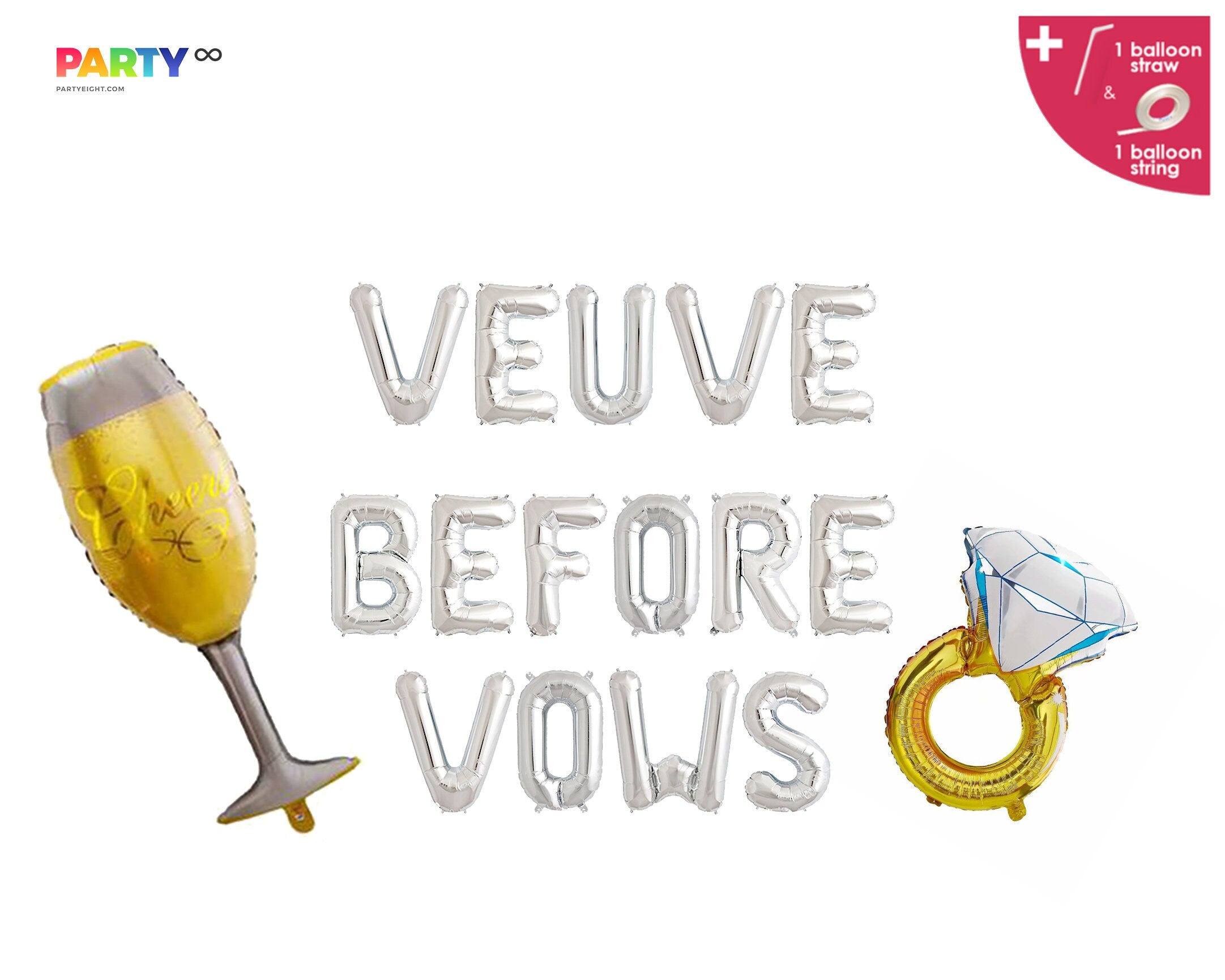 Veuve Before Vows Banner Set