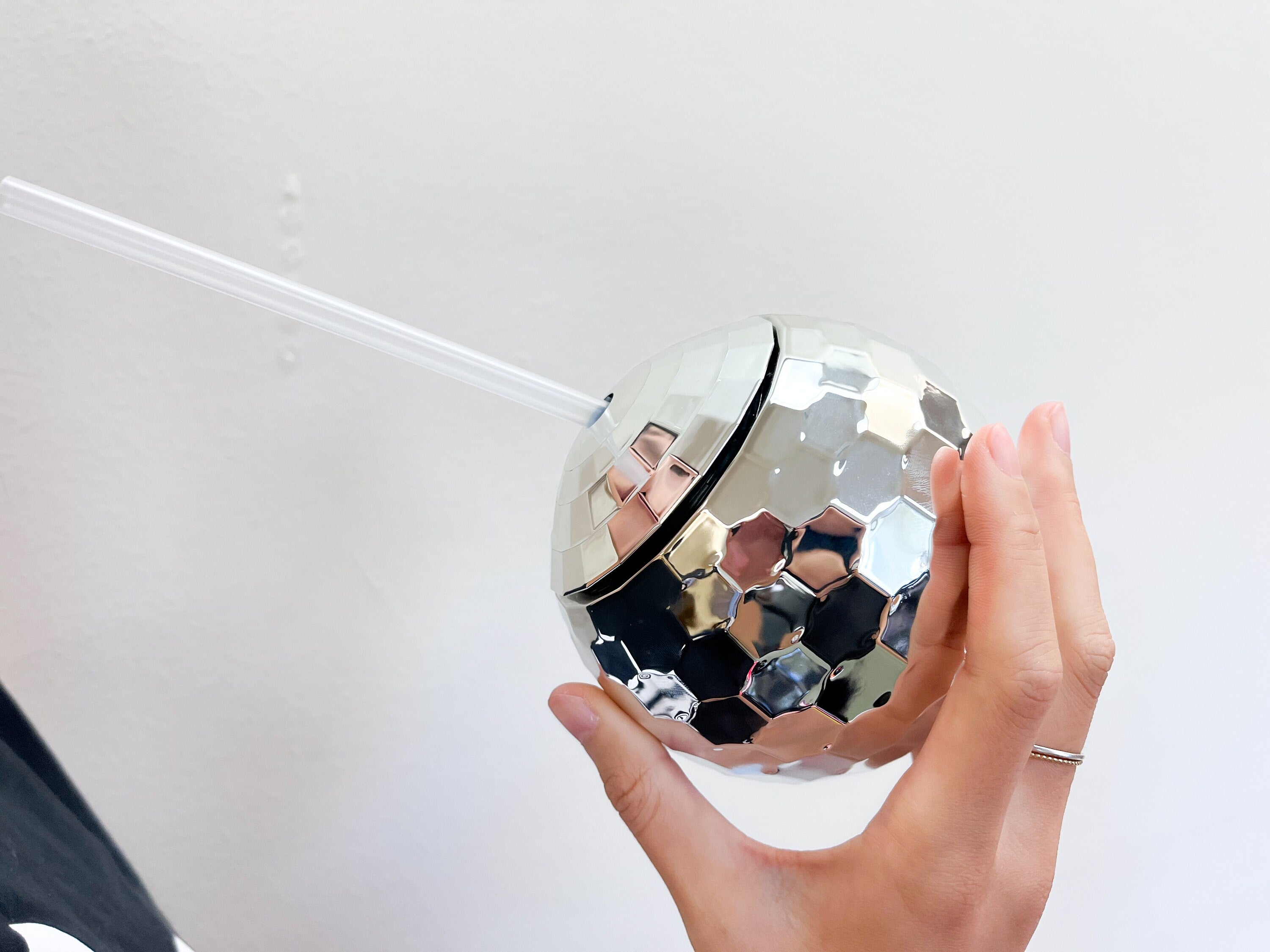 Disco Ball Tumbler w/Straw Bachelorette Party Drinks Decoration