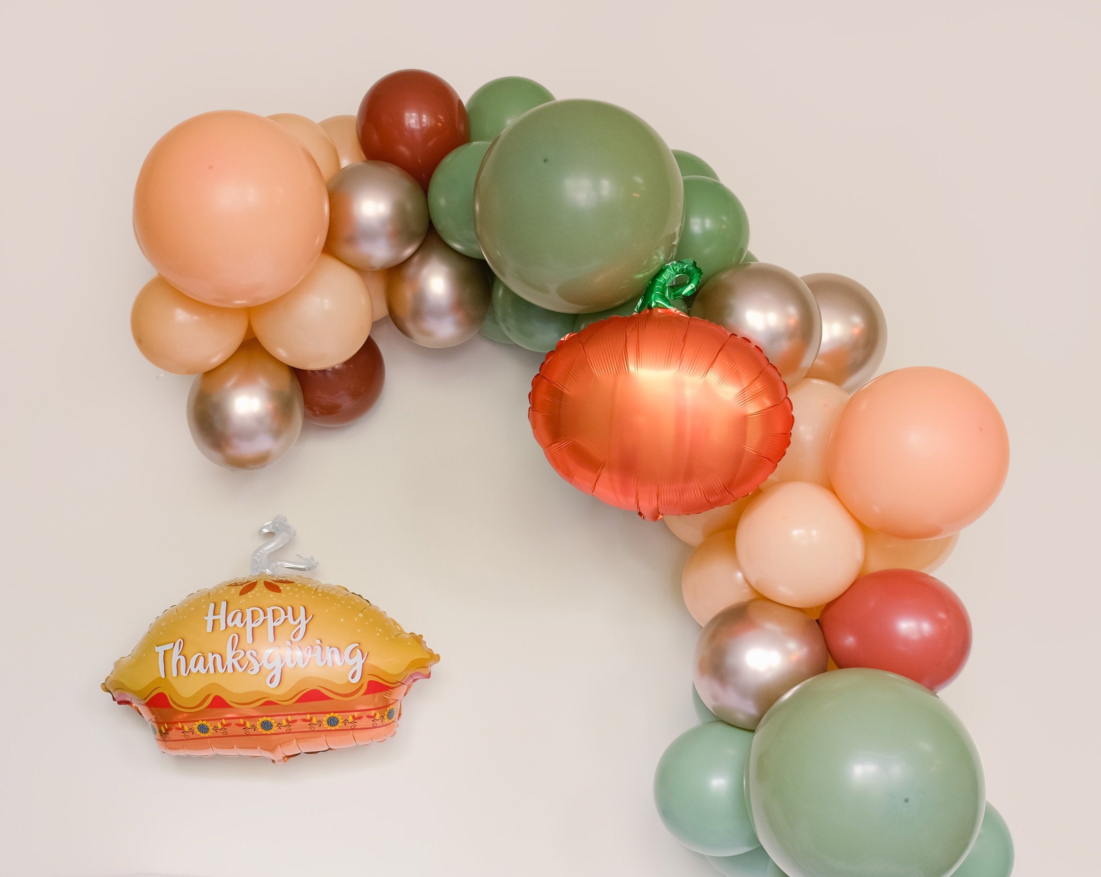 Fall Baby Shower Balloon Arch