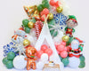 Friendsmas Christmas Decorations | Winter Wonderland 1st Birthday Balloon Arch | Winter 1st Birthday Party | Winter Baby Shower