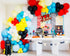Two Rescue Super Hero Themed Balloon Arch Kit