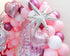 Valentine's Day theme 1st Birthday party balloon arch kit