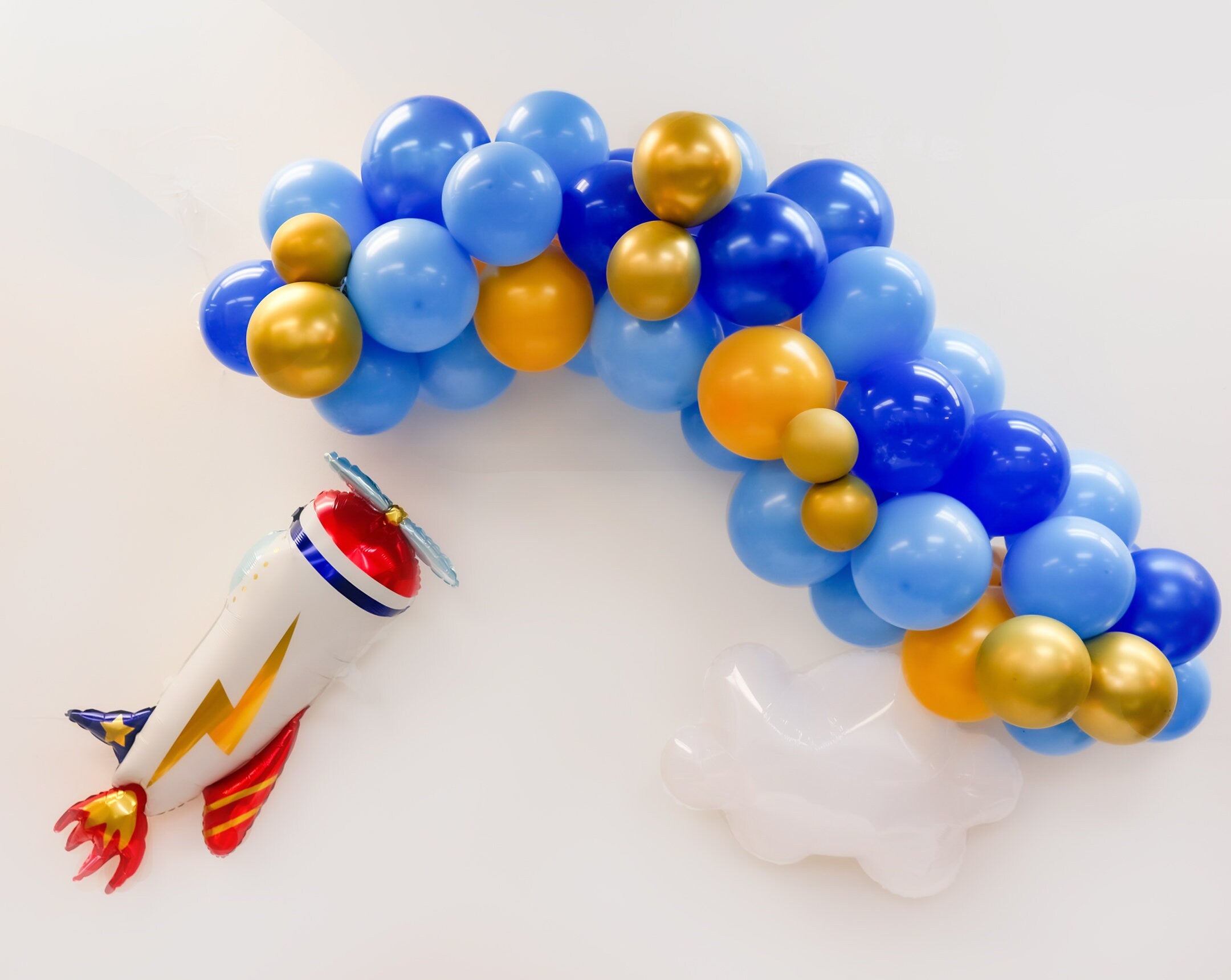 Airplane Birthday Decorations Balloon Garland