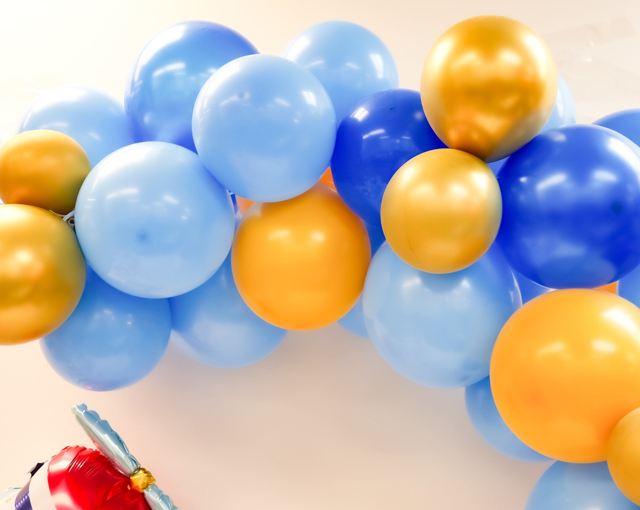 Airplane Birthday Decorations Balloon Garland