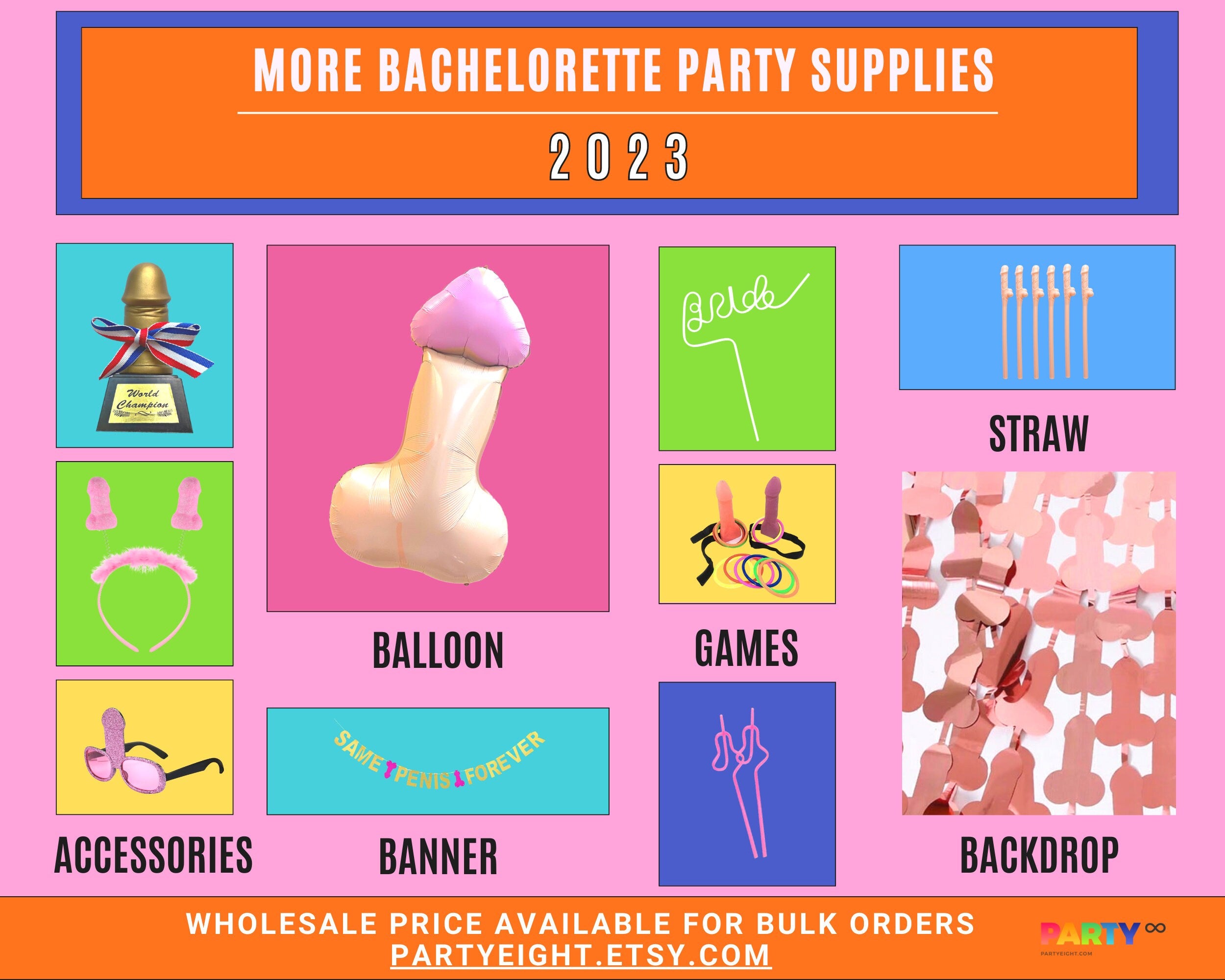 Pin the Junk on the Hunk Bachelorette Party Game | Same Penis Forever Bachelorette Favors | Hen Party Naughty Bachelorette Penis