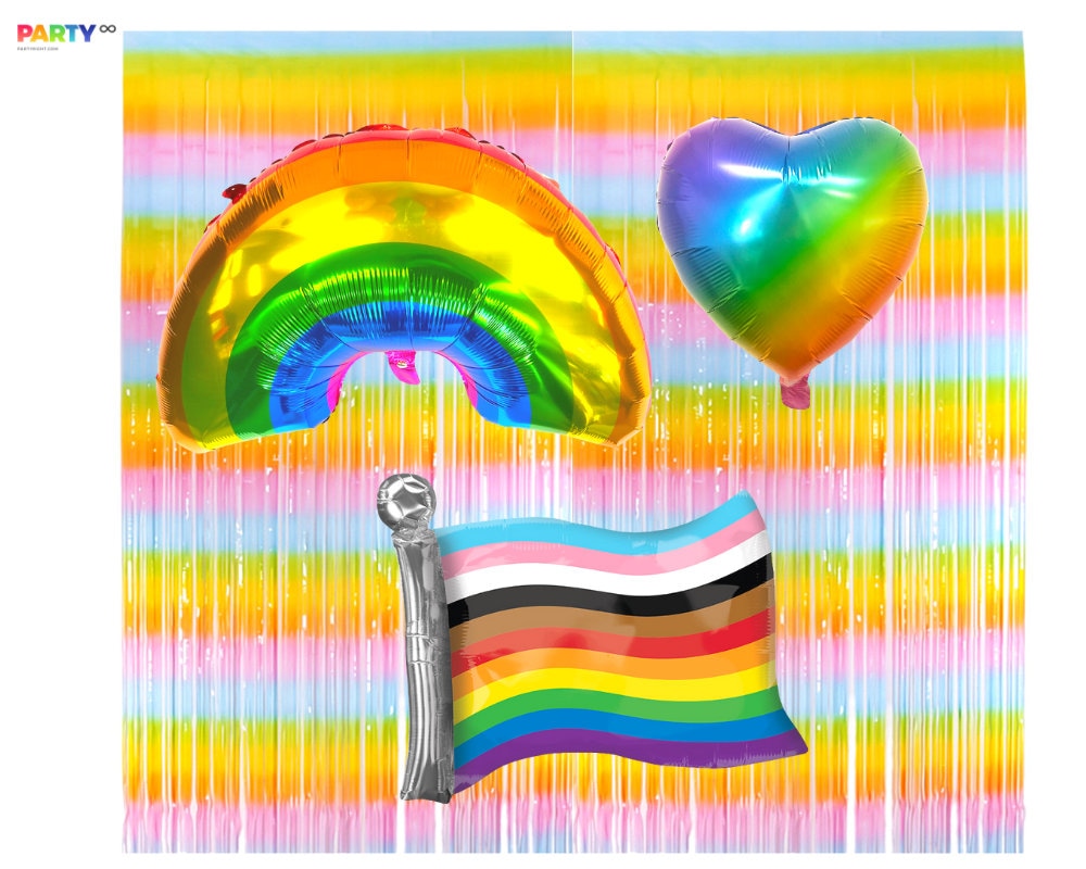 Gay Parade Pride Rainbow Themed Decorations