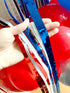 Patriotic 1st birthday | baby shower | July 4th  | independence day baby shower balloon DIY | little firecracker