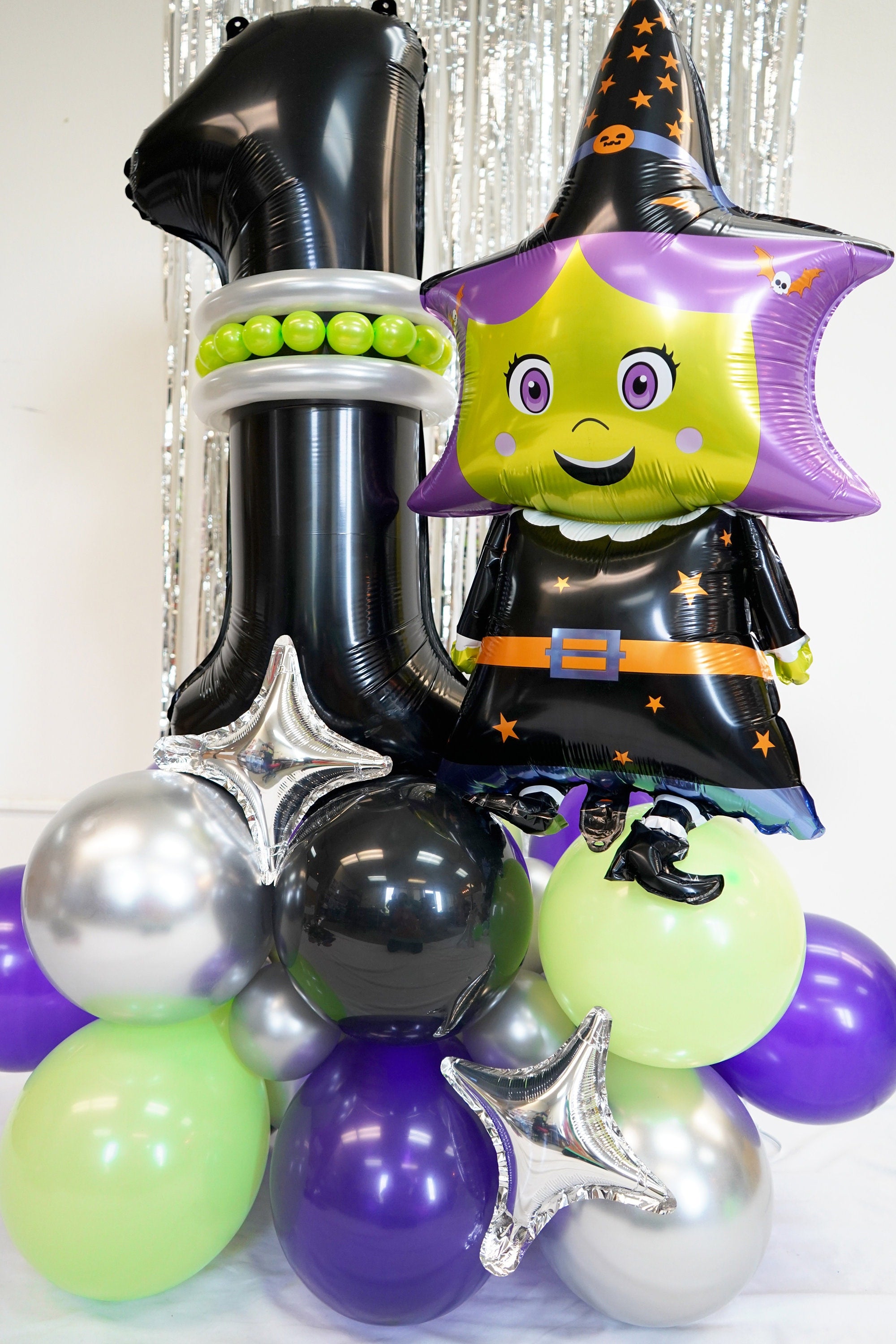 Little Witch's Broomstick Adventure 1st birthday | A Halloween Birthday Adventure | Sweet Magic first birthday DIY Balloon Kit