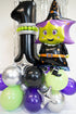 Little Witch's Broomstick Adventure 1st birthday | A Halloween Birthday Adventure | Sweet Magic first birthday DIY Balloon Kit