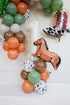 My First Rodeo Balloon Column  | Wild West birthday party | Western Cowboy theme balloon | 1st Rodeo Birthday Western themed party decors