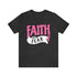 Pink Breast Cancer Shirt Women, Breast Cancer Party Decorations, Faith Over Fear Shirt, Pink Ribbon Awareness Breast Cancer Survivor Gift