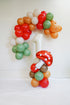 Fairy Mushroom Magic 1st Birthday Balloon Decorations | Mushroom Madness Adventure Safari Jungle Balloons Column | Fairy baby shower