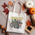 Retro Halloween Tote Bag, Monster Mash Tote Bag, Vintage Retro trick or treat Tote Bag, Retro Monster Halloween Gift for Her, Him, Friend