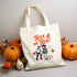 Retro Halloween Tote Bag,  Trick or Treat Tote Bag, Vintage Halloween Tote Bag, Retro  Trick or Treat Halloween Gift for Her, Him, Friend