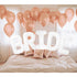 40inch Jumbo White BRIDE Balloons