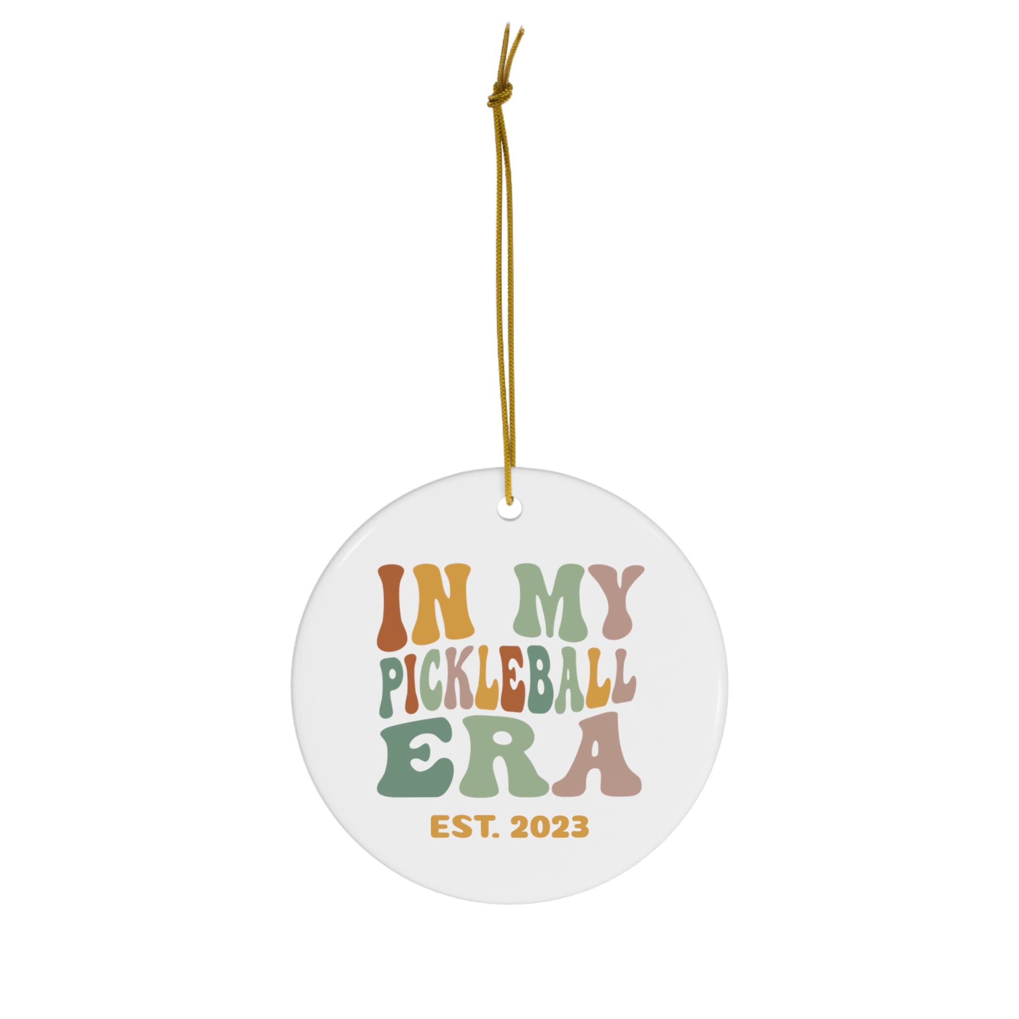 Pickleball Obsessed 2023 Christmas Ornament, In My Pickleball Era Ornament Est 2023, Gift for Pickleball Teammate, Pickleball Friend