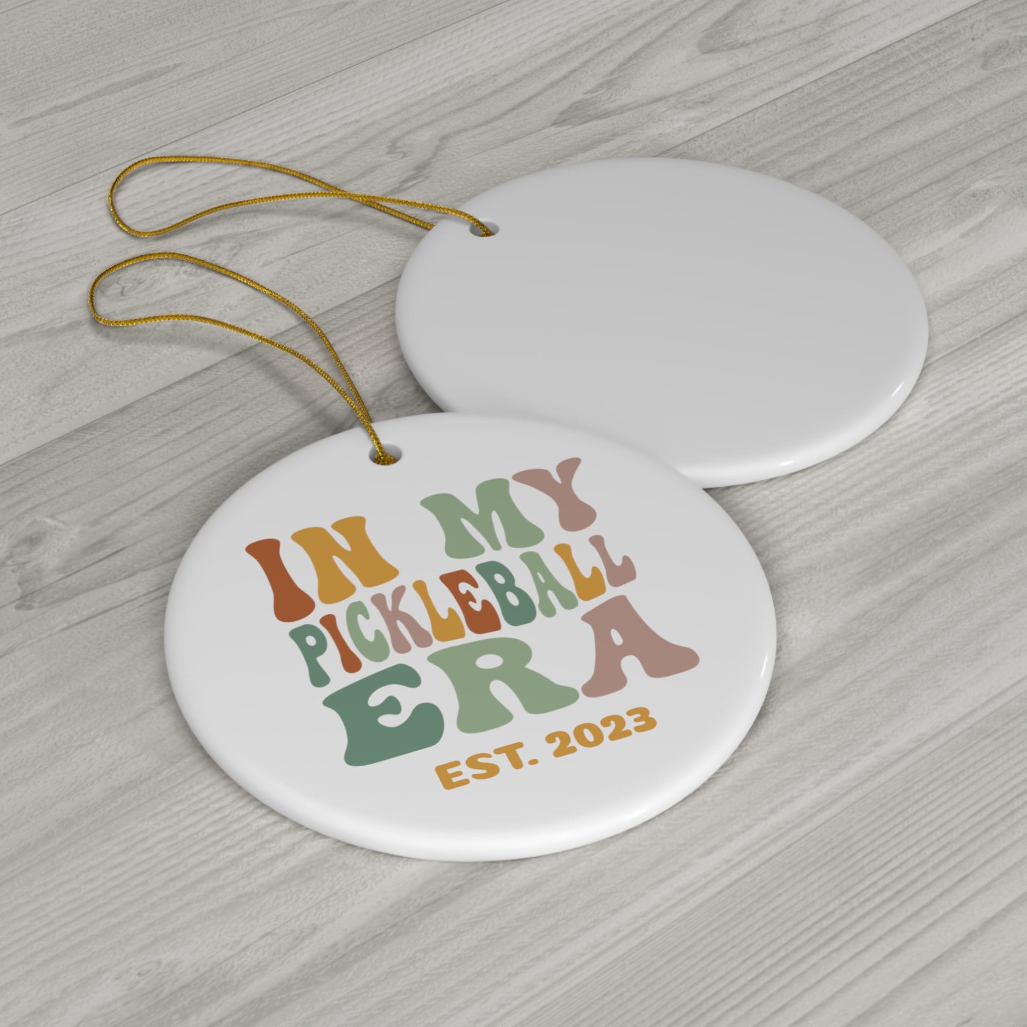 Pickleball Obsessed 2023 Christmas Ornament, In My Pickleball Era Ornament Est 2023, Gift for Pickleball Teammate, Pickleball Friend