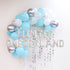 Winter Onederland Birthday, Baby Shower Balloon Arch kit | Blue Winter Wonderland Birthday | 1st birthday onederland theme