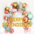 Friendsmas Christmas Balloon Garland | OH WHAT FUN Christmas Party Gingerbread Candy Cane Balloon Arch | Winter Onderland | Baby Shower
