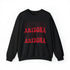 Arizona Football Sweatshirt, Arizona Wildcat Sweatshirt, Retro Arizona Sweatshirt, Arizona Varsity Sweatshirt, Go Arizona Cardinals