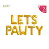 Lets Pawty Balloon Banner