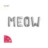 Meow Balloon Banner
