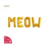 Meow Balloon Banner